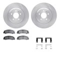 Dynamic Friction Co 6512-46181, Rotors with 5000 Advanced Brake Pads includes Hardware 6512-46181